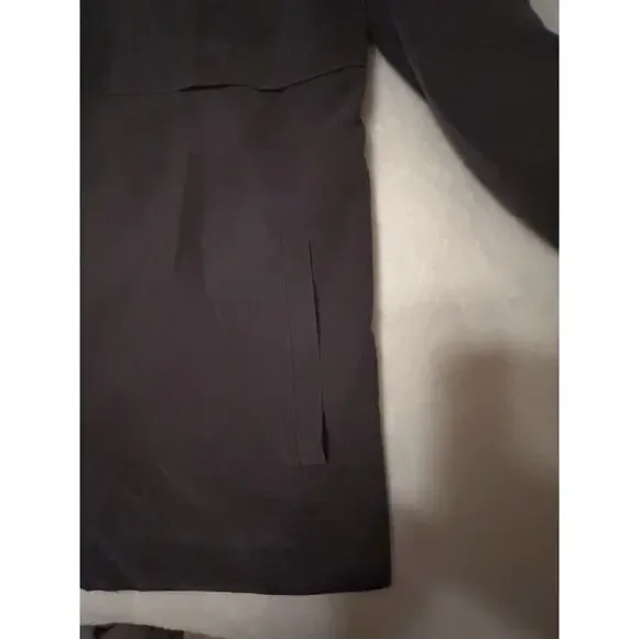 Eileen Fisher  Jacket Size M Windbreaker Gray Full Zip  Lined Outdoor Jacket - Picture 9 of 14